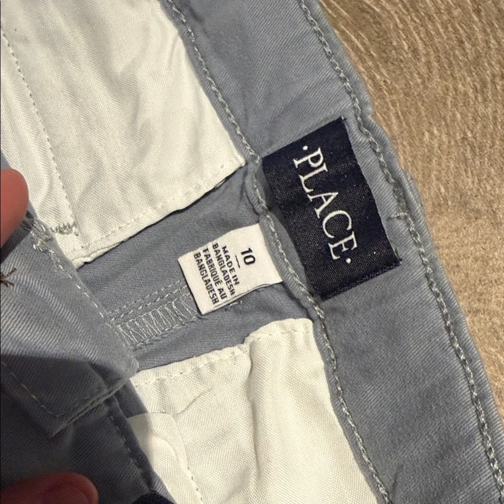 The Children's Place Light Gray Casual Pants (LR)